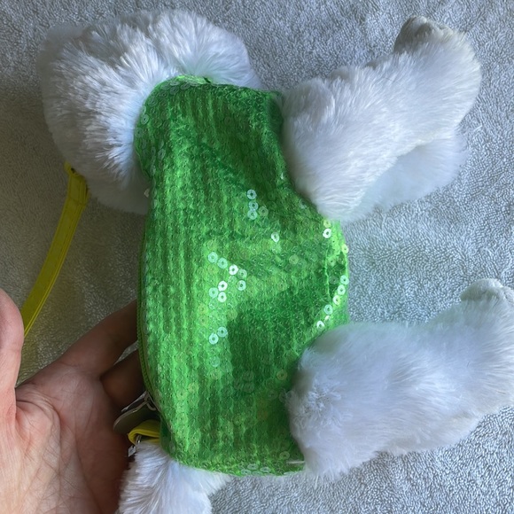 Poochie & Co cat purse, white and green, super cute accessory 🐈🐈🐈💚💚💚 - Picture 8 of 10